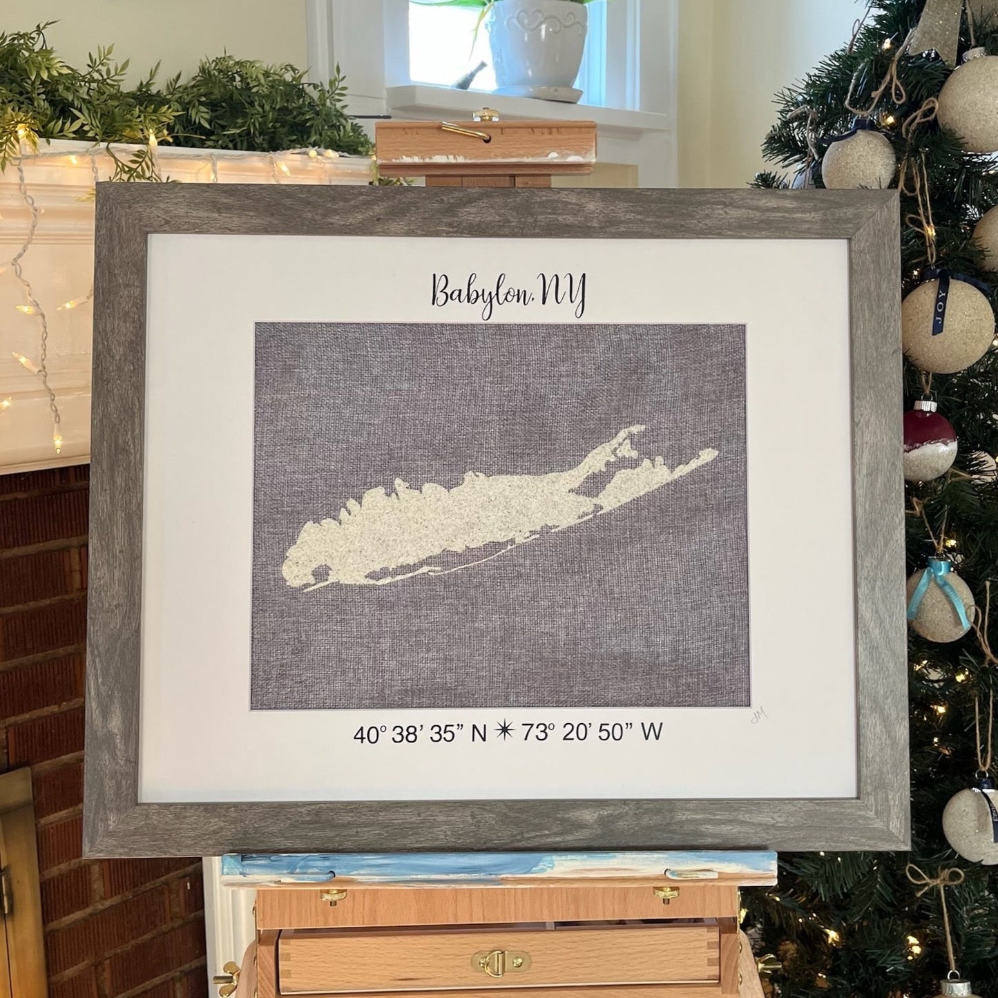 Long Island town/coordinates