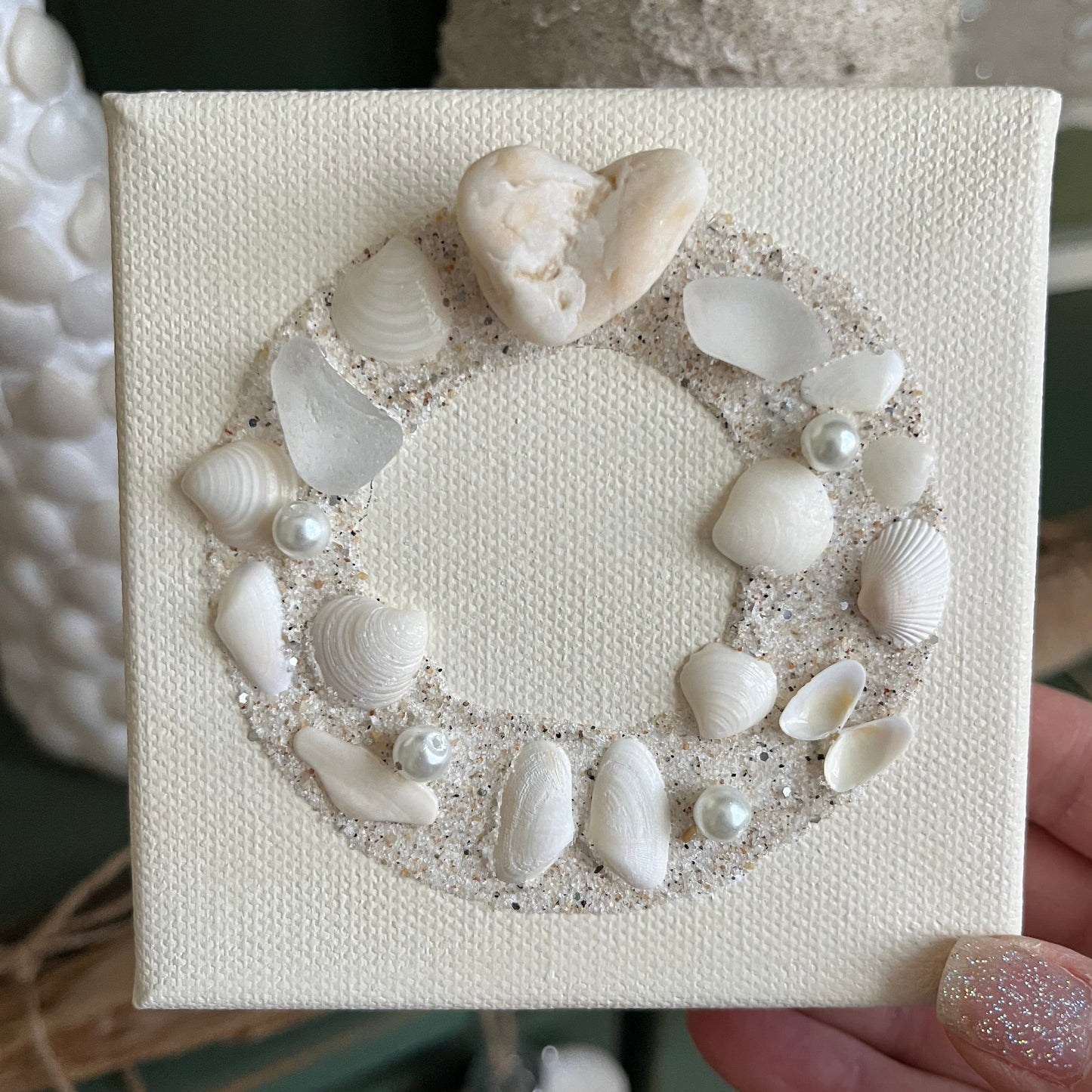 Mini heart wreath